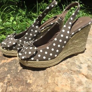 Naturalizer polka pot wedge